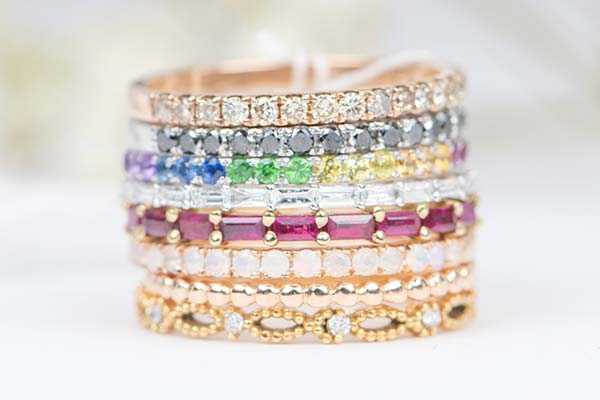 In Stock Wedding / Stacking Bands