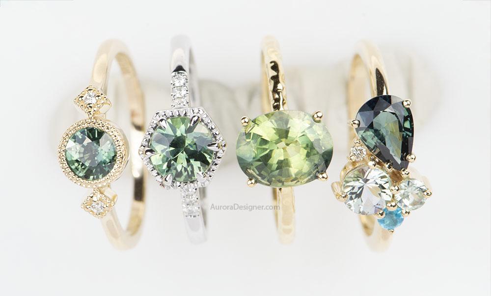 Engagement Rings - Gemstone