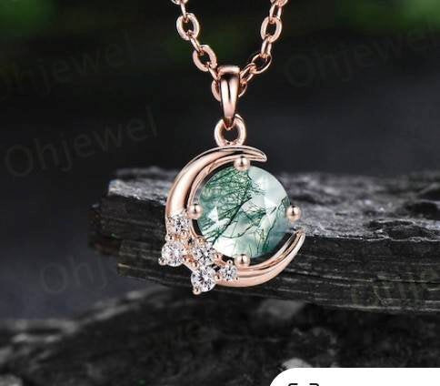 Custom Listing for Kate*** Custom Celestial Pendant with Sunstone Aurora Designer