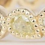 Custom Listing for Mackenzie*** Custom Bezel Set Ring 14K Gold Aurora Designer