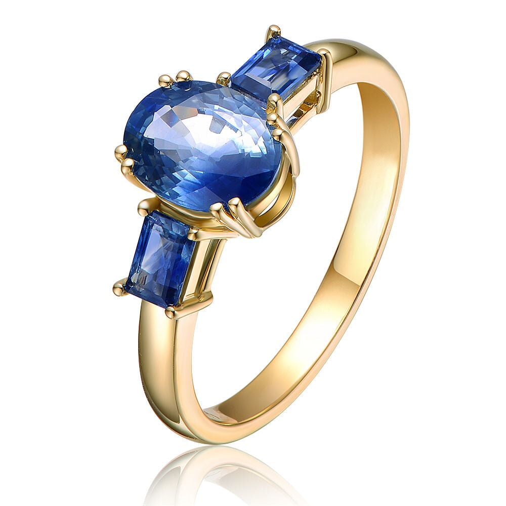 完売品 sykia/2way 3stone Ring Gold