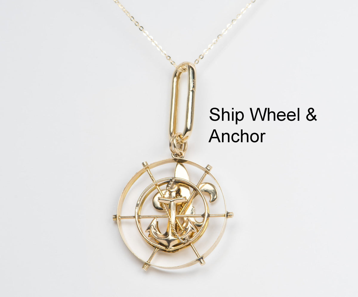 Assorted 14K Yellow Gold Charm Pendant AD2356 Aurora Designer