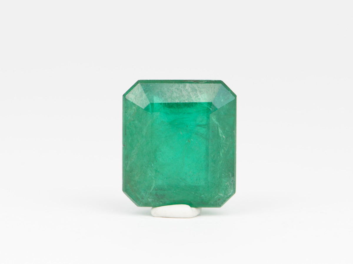 8.35ct Rectangle Shape Emerald, 12.7x11.2x7.3 EM01 Aurora Designer