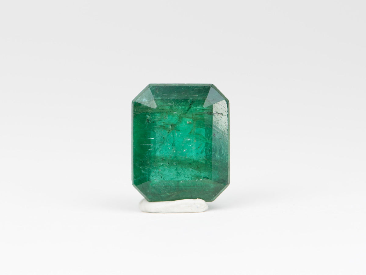 5.05ct Square Shape Emerald, 10.9x9.1x6.3 EM03 Aurora Designer