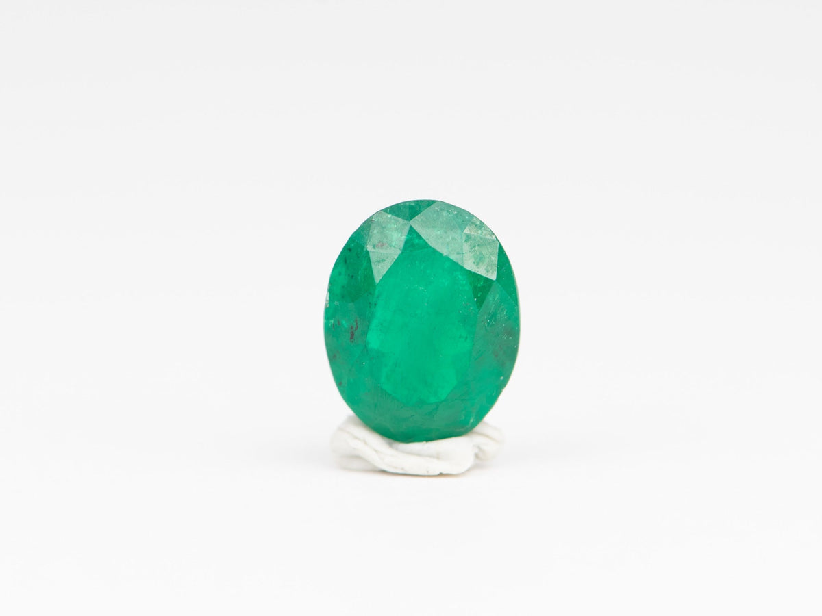 1.07ct Oval Shape Emerald, 7.6x6.0x3.9 EM07 Aurora Designer