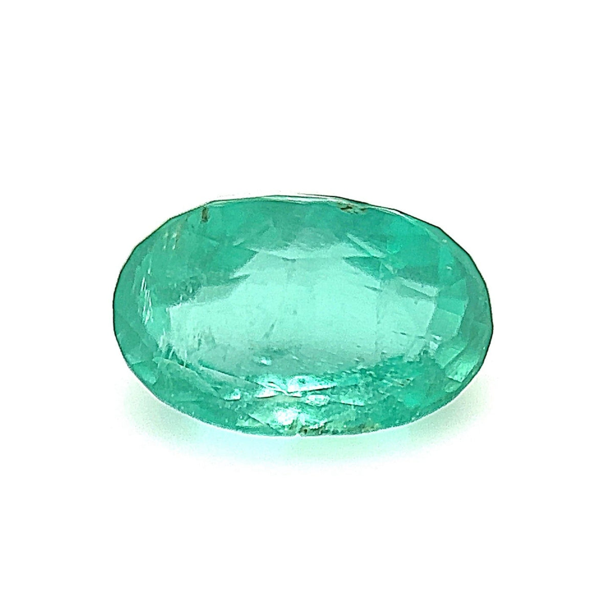 0.95ct Oval Shape Emerald, 7.0x4.4x4.1 EM12 Aurora Designer