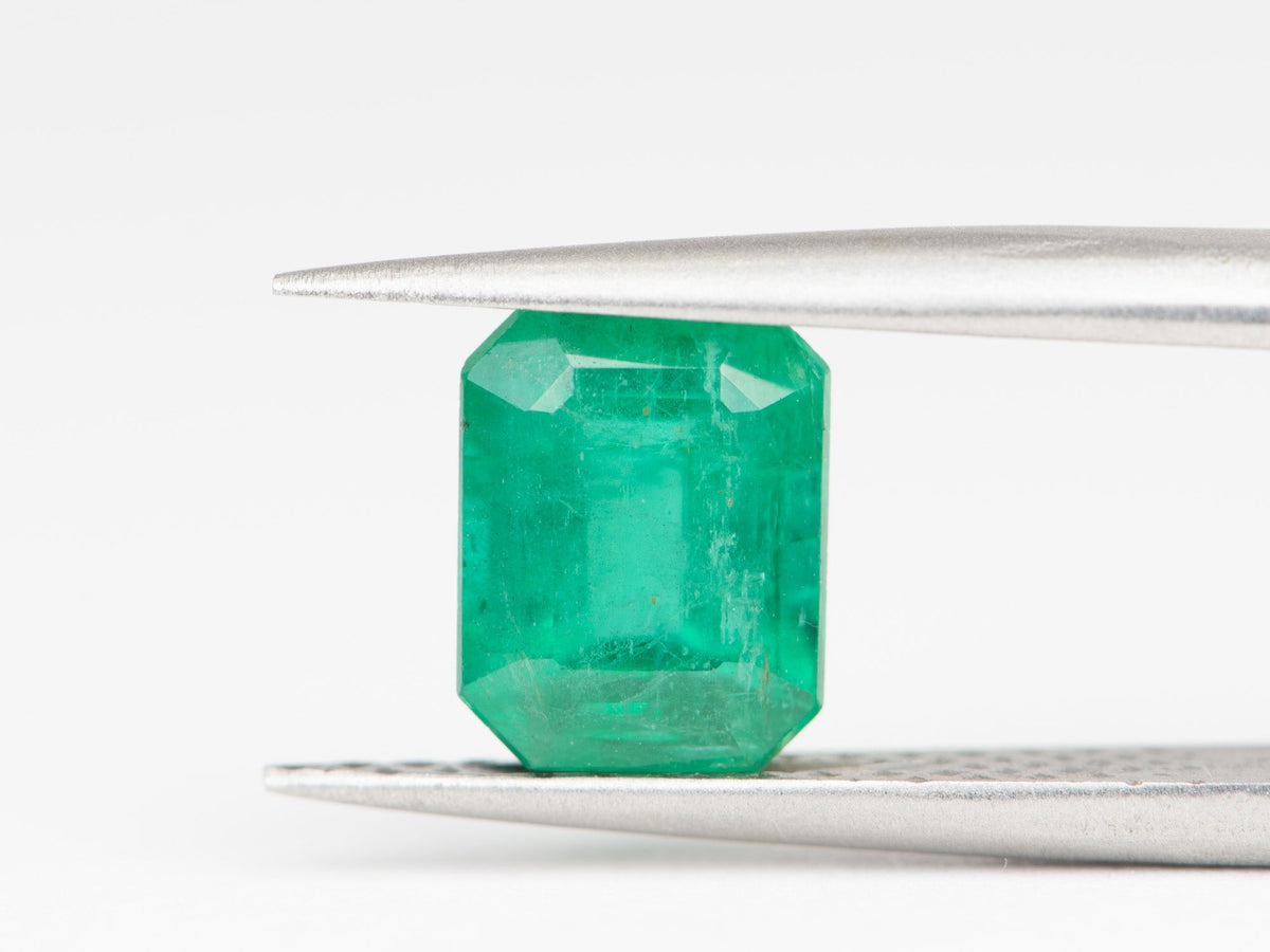2.41ct Rectangle Shape Emerald, 8.7x6.8x5.6 EM22 Aurora Designer