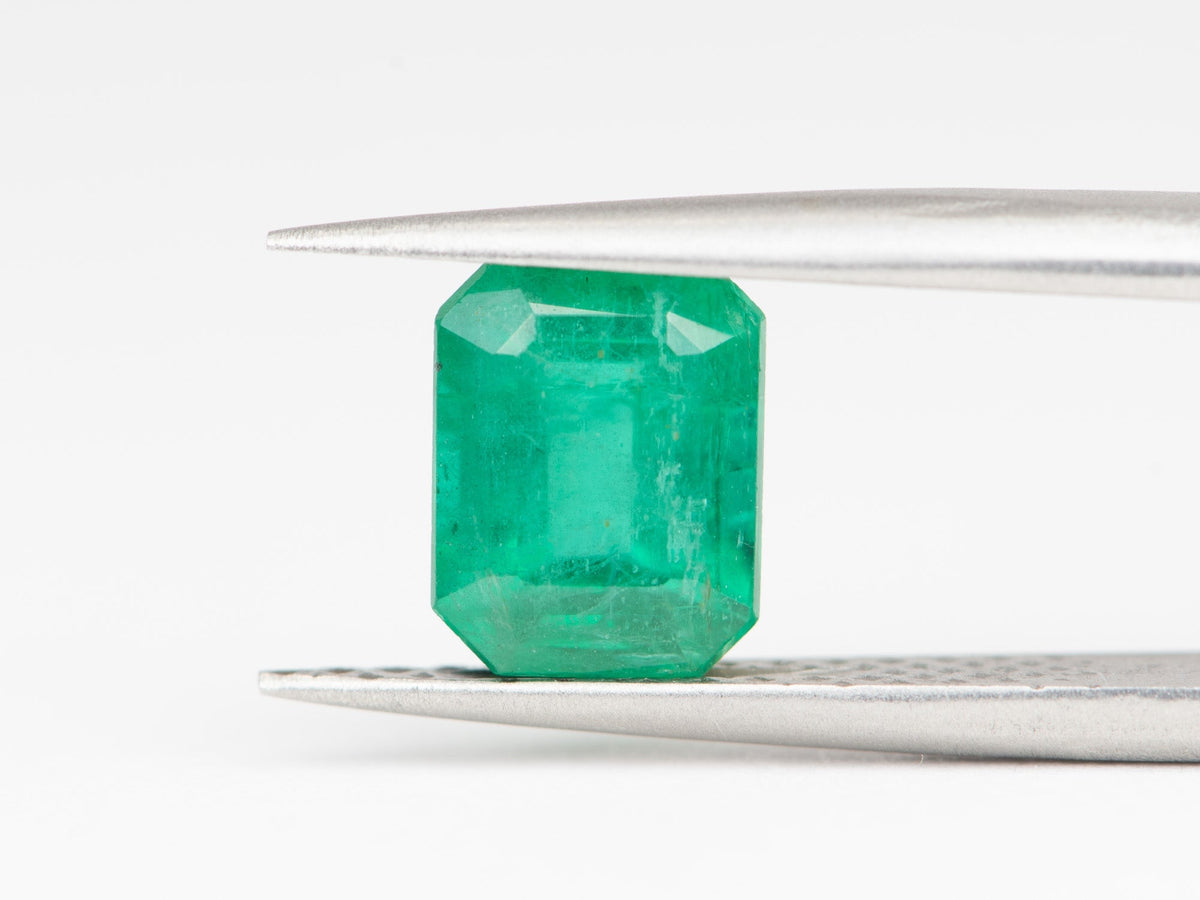 2.41ct Rectangle Shape Emerald, 8.7x6.8x5.6 EM22 Aurora Designer