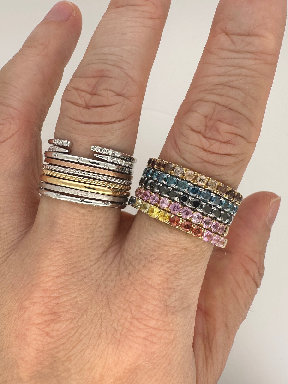 Sample Sale Size 7+ - New Rings Added! Aurora Designer