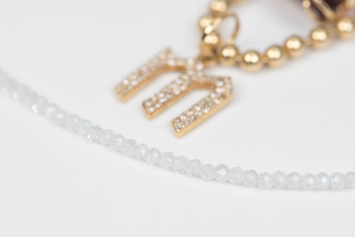 3mm Gold Bead Necklace 18K Gold Heavy 14g+ R4574 Aurora Designer