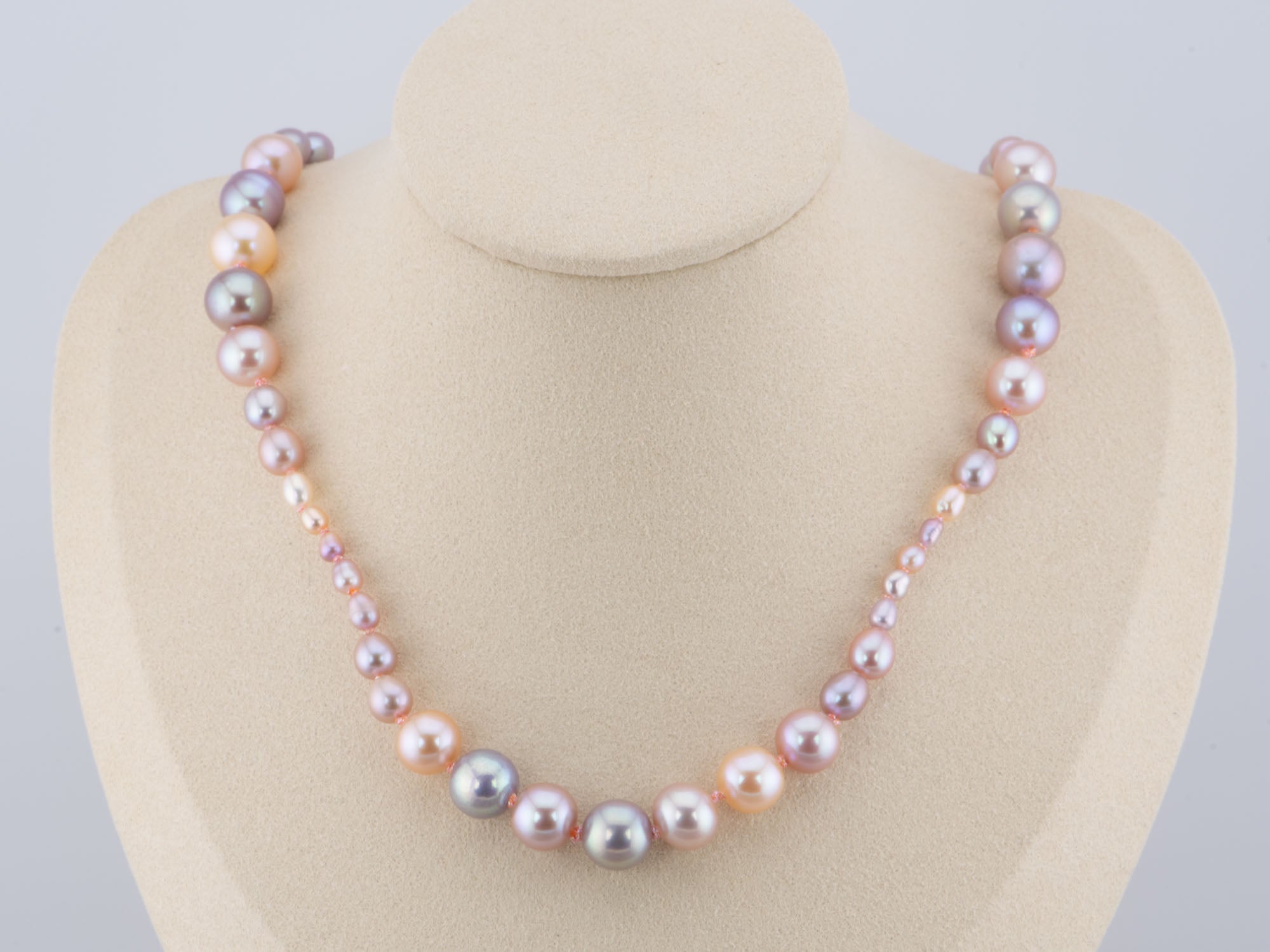 Amethyst & Lavender Pearl Necklace – Bella Zahran