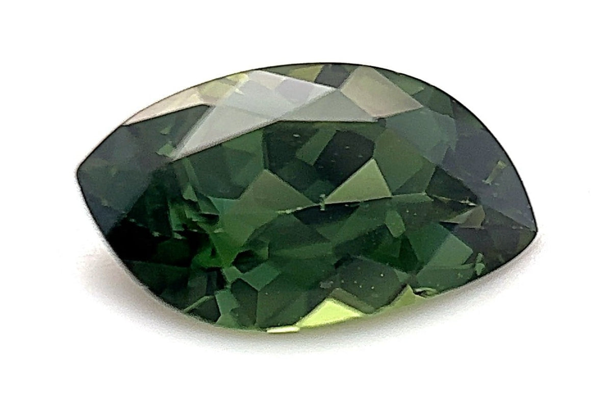 1.20ct Fancy Shape Green Sapphire, 9.3*5.2*3.2mm PS113 Aurora Designer
