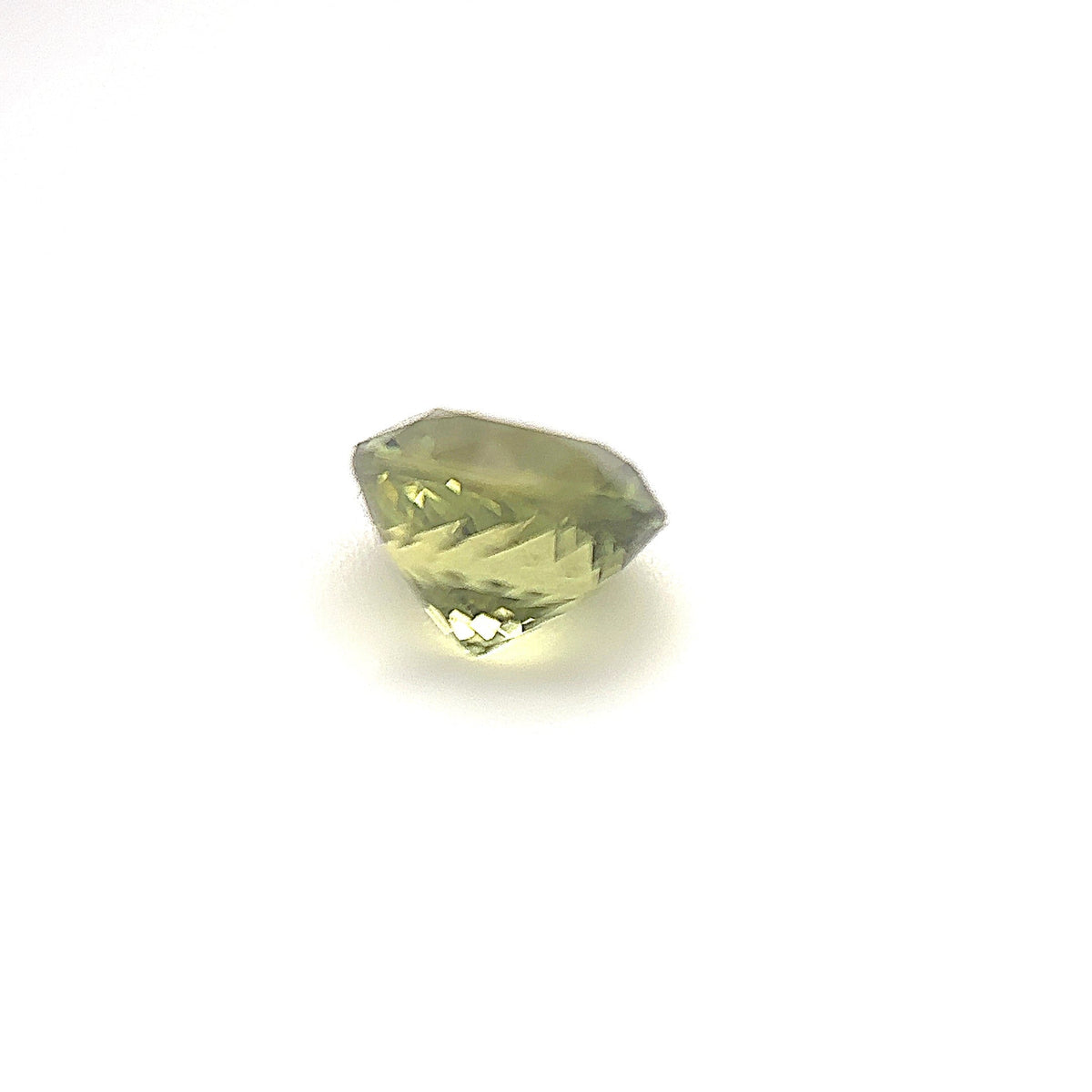 1.21ct Round Shape Green Montana Sapphire, 5.9*4.3mm PS176 Aurora Designer