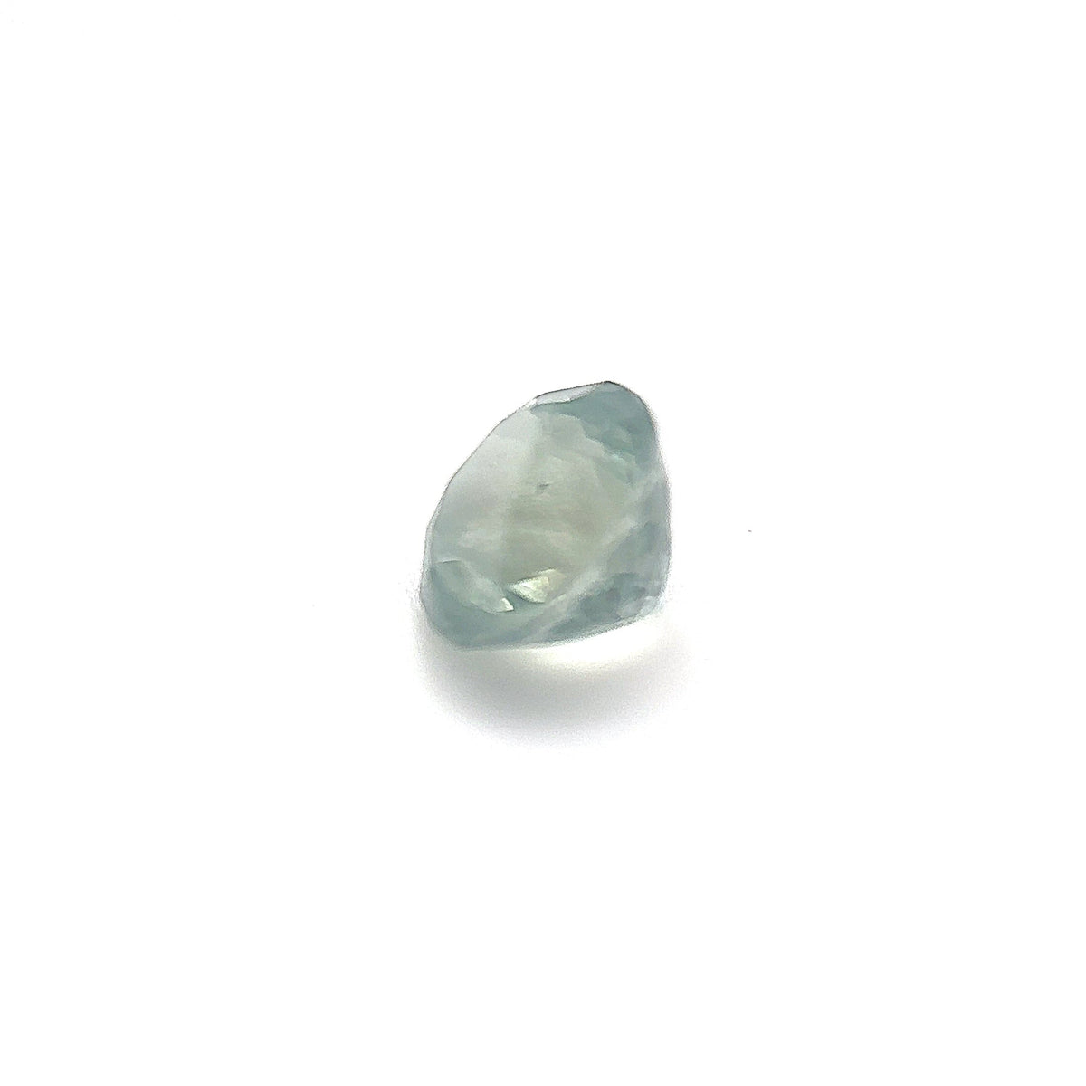 1.20ct Round Shape Blue Green Montana Sapphire, 5.7*4.5mm PS177 Aurora Designer