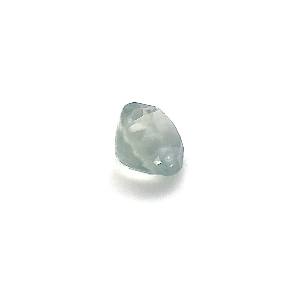 1.20ct Round Shape Blue Green Montana Sapphire, 5.7*4.5mm PS177 Aurora Designer