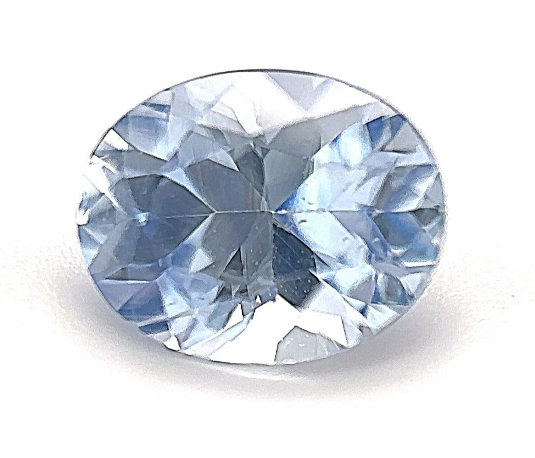 1.30ct Oval Shape Blue Sapphire, 7.5*5.8*4.2mm PS196 Aurora Designer
