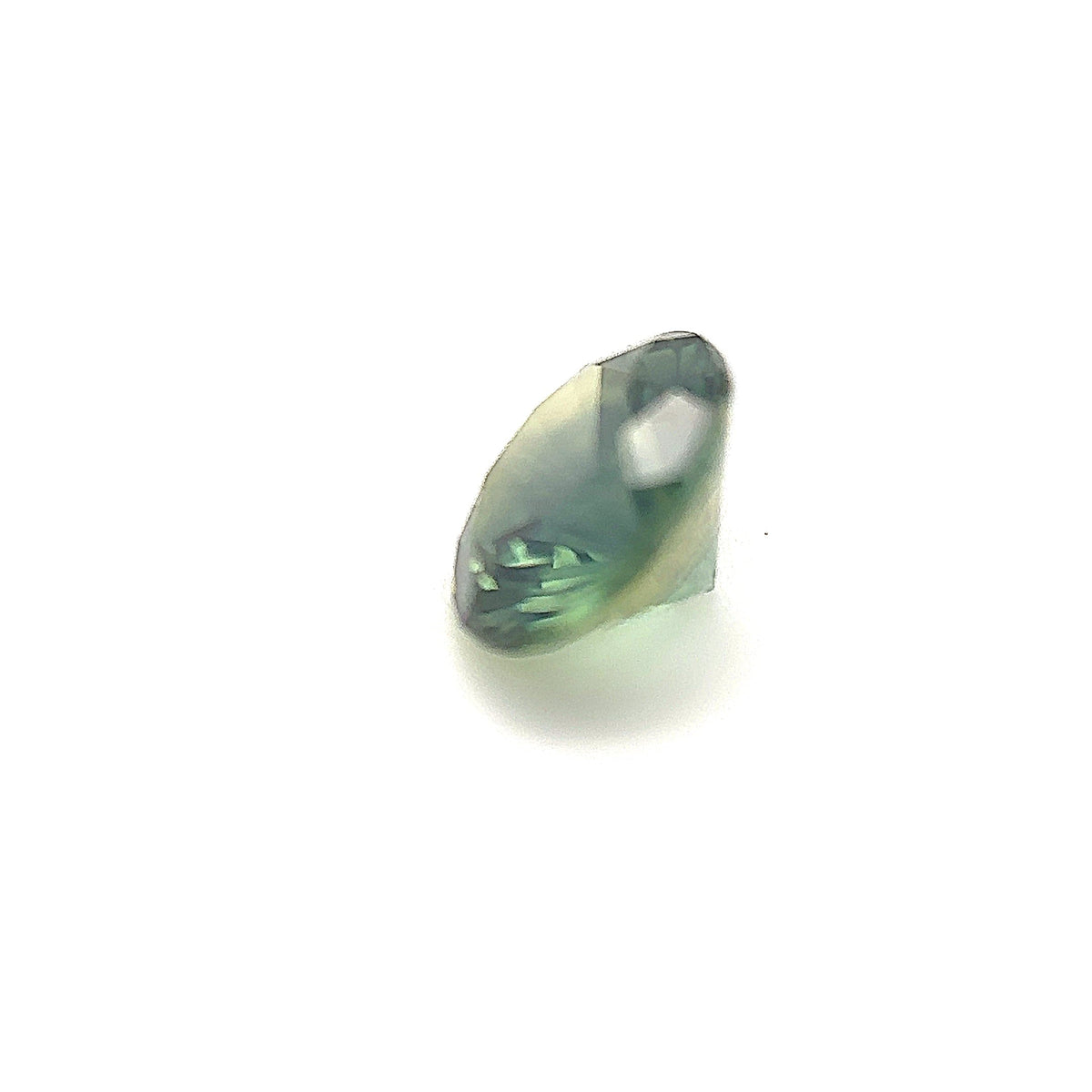 1.25ct Round Shape Green Sapphire ,6.5*4.1mm PS202 Aurora Designer