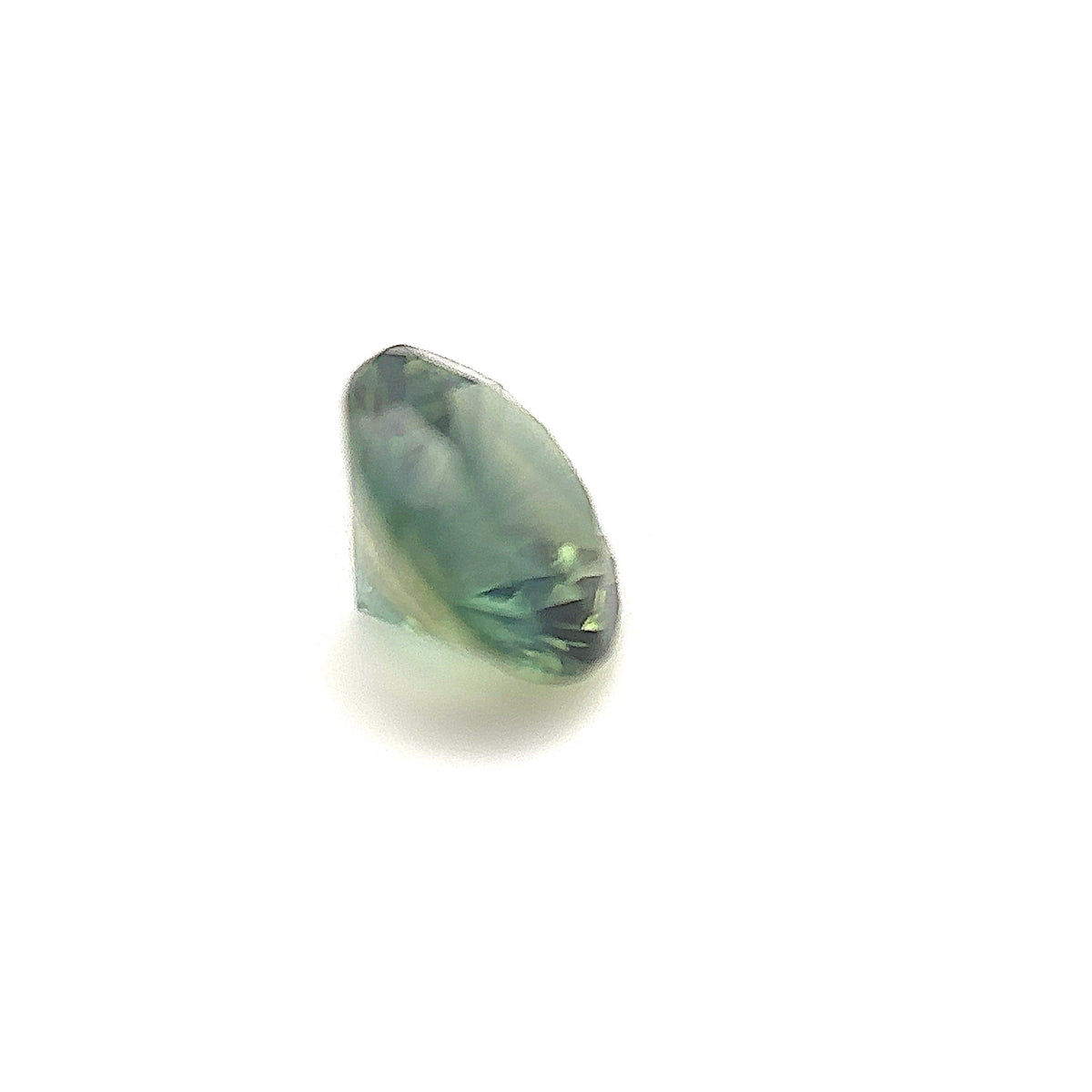 1.25ct Round Shape Green Sapphire ,6.5*4.1mm PS202 Aurora Designer