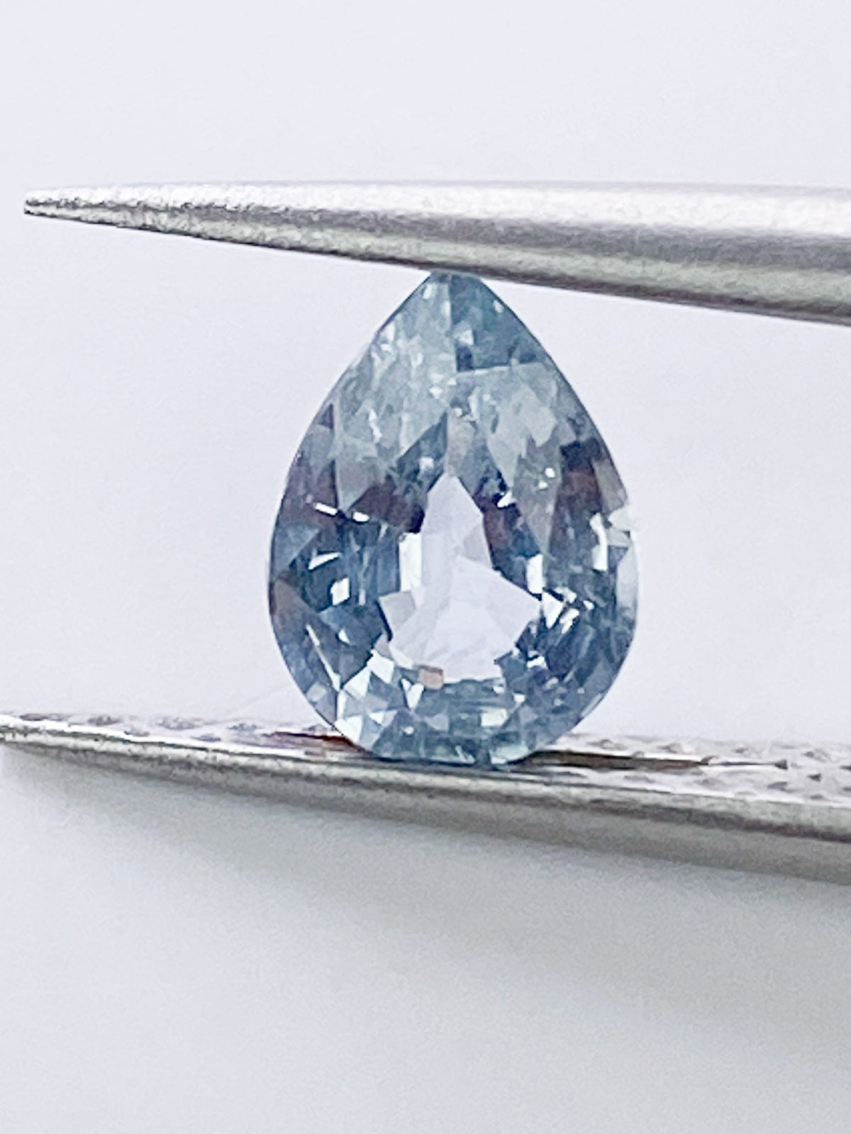 1.33ct Pear Shape Blue Sapphire, 8.2*5.8*3.7mm PS219 Aurora Designer