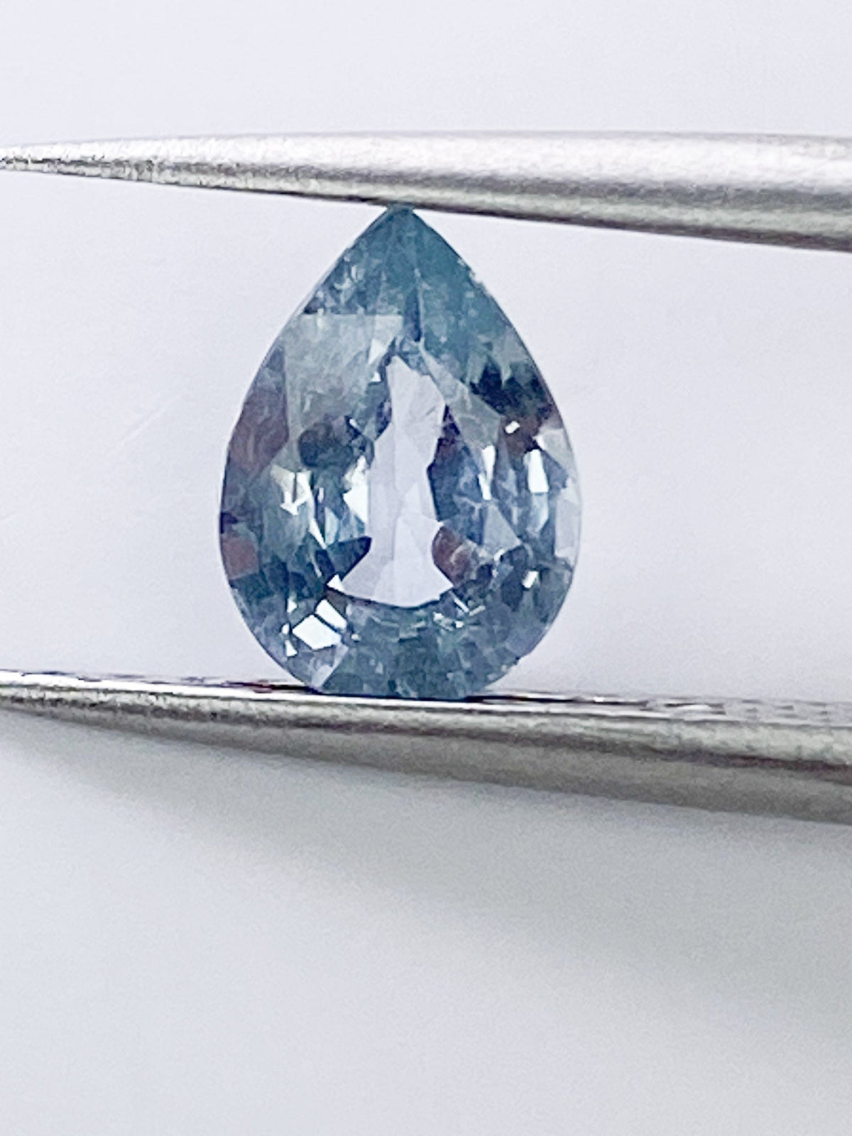 1.33ct Pear Shape Blue Sapphire, 8.2*5.8*3.7mm PS219 Aurora Designer