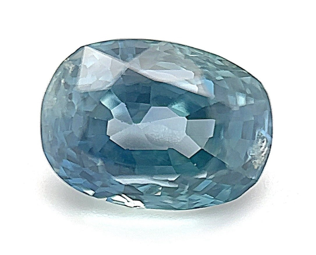 2.40ct Oval Shape Blue Green Sapphire, 8.4*6.1*5.2mm PS249 Aurora Designer