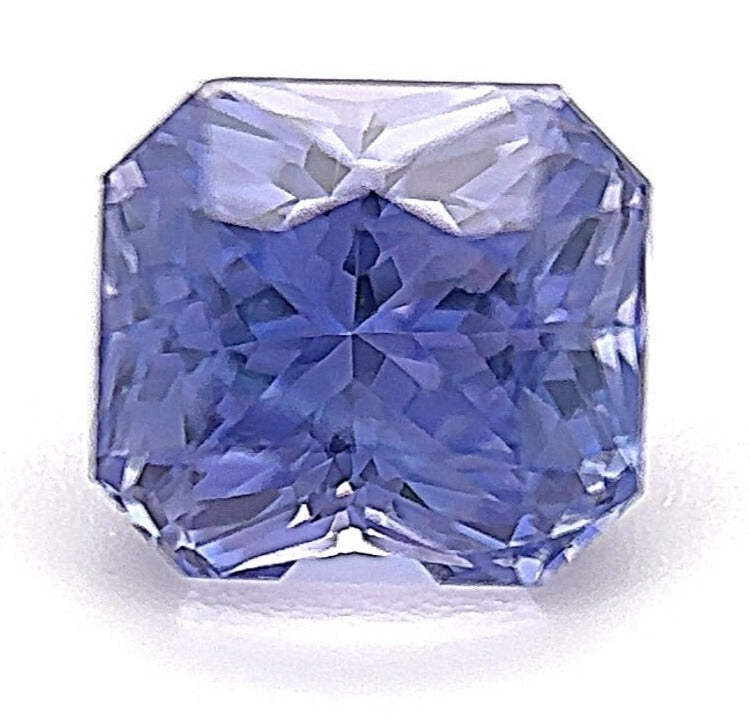 1.56ct Rectangle Shape Purple Blue Sapphire, 5.8*5.3*5.0mm PS250 Aurora Designer