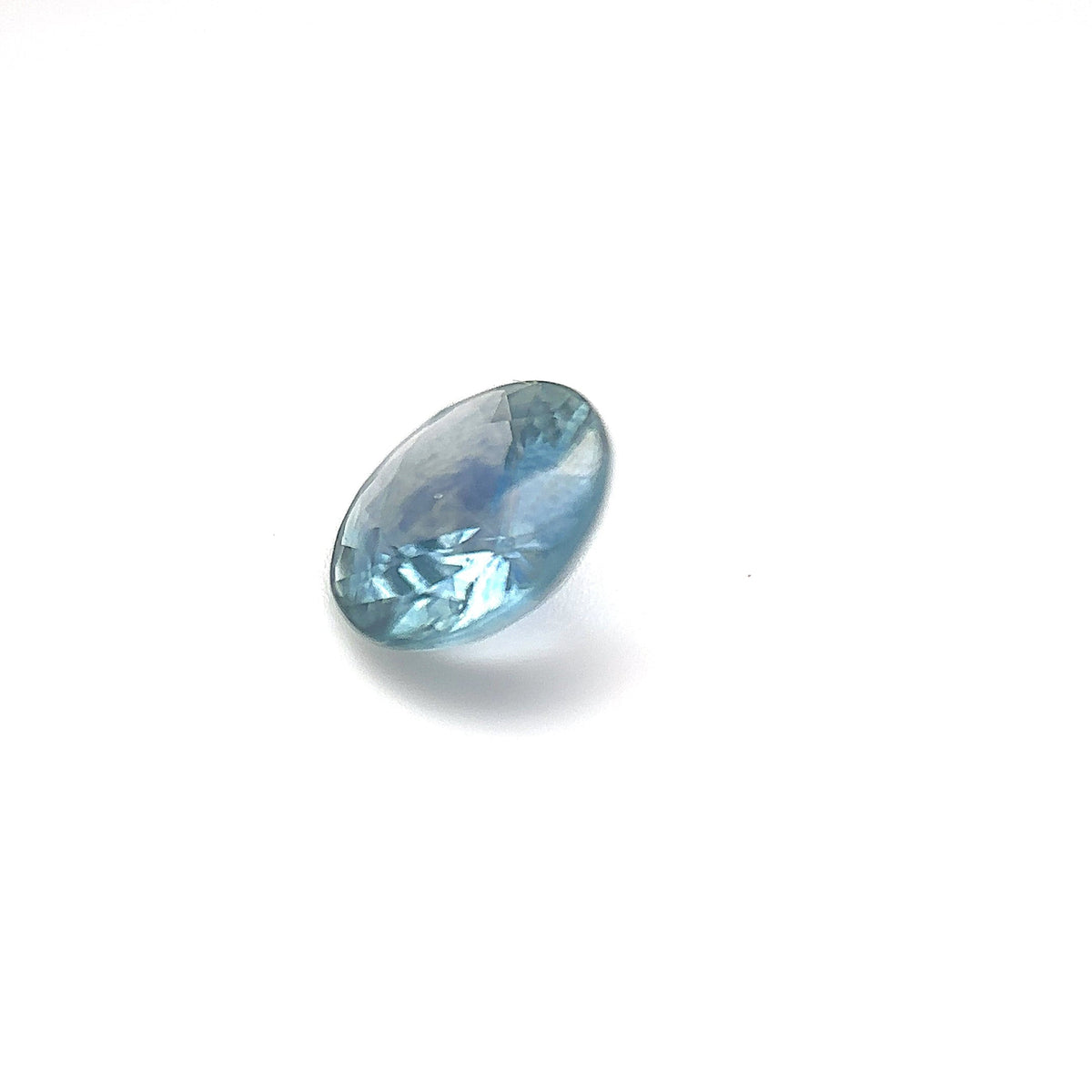 0.9ct Round Shape Montana Sapphire, 6.1*3.3mm PS318 Aurora Designer