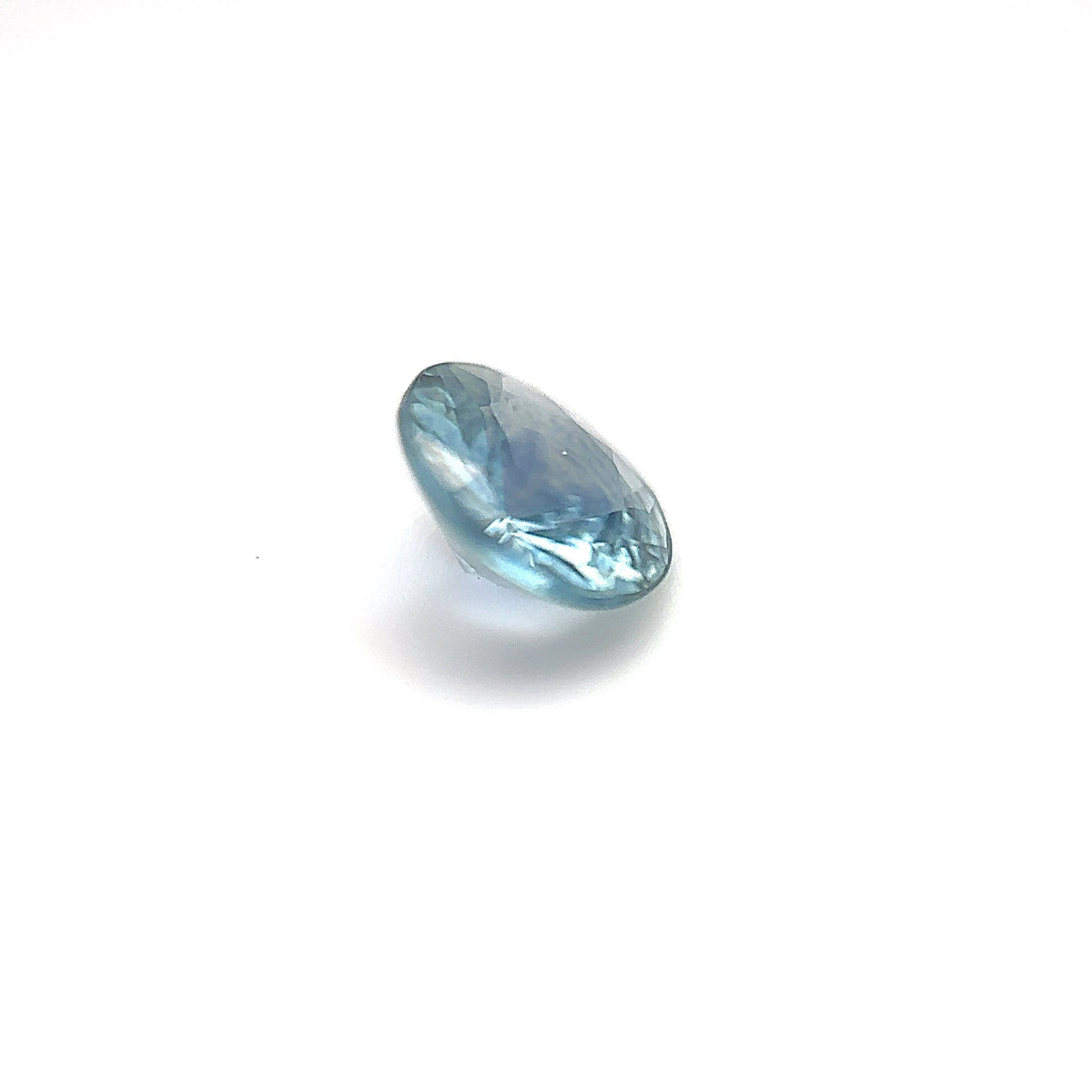 0.9ct Round Shape Montana Sapphire, 6.1*3.3mm PS318 Aurora Designer