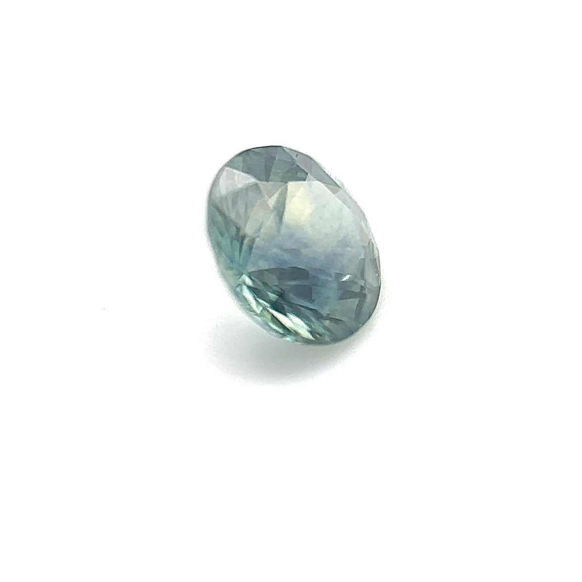 0.72ct Round Shape Montana Sapphire 5.3*3.4mm PS434 Aurora Designer