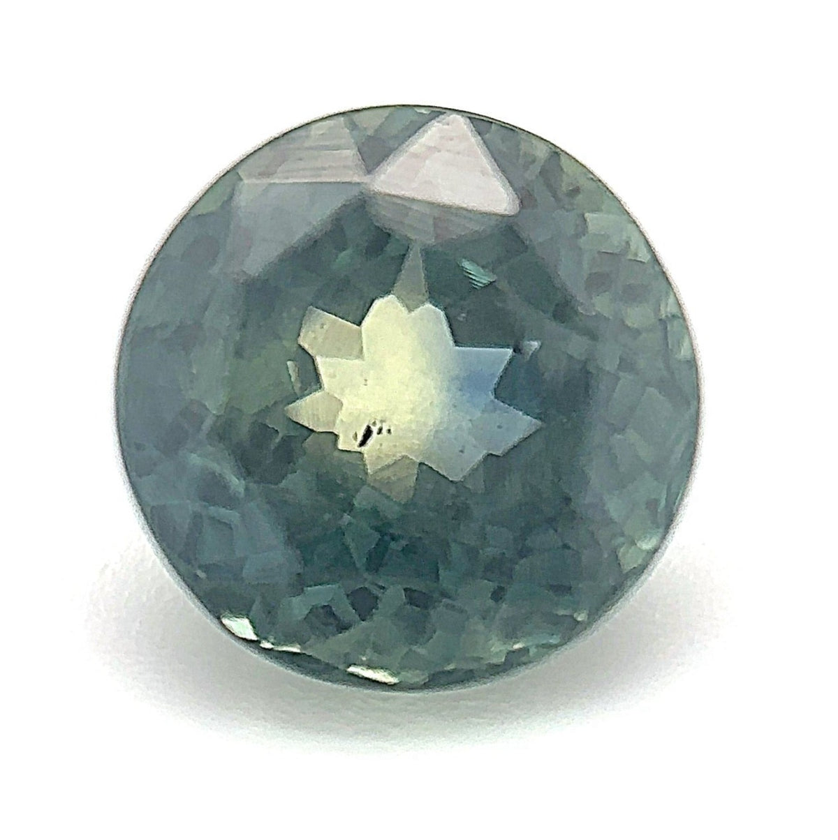 1.17ct Round Shape Montana Sapphire 5.7*4.0mm PS455 Aurora Designer