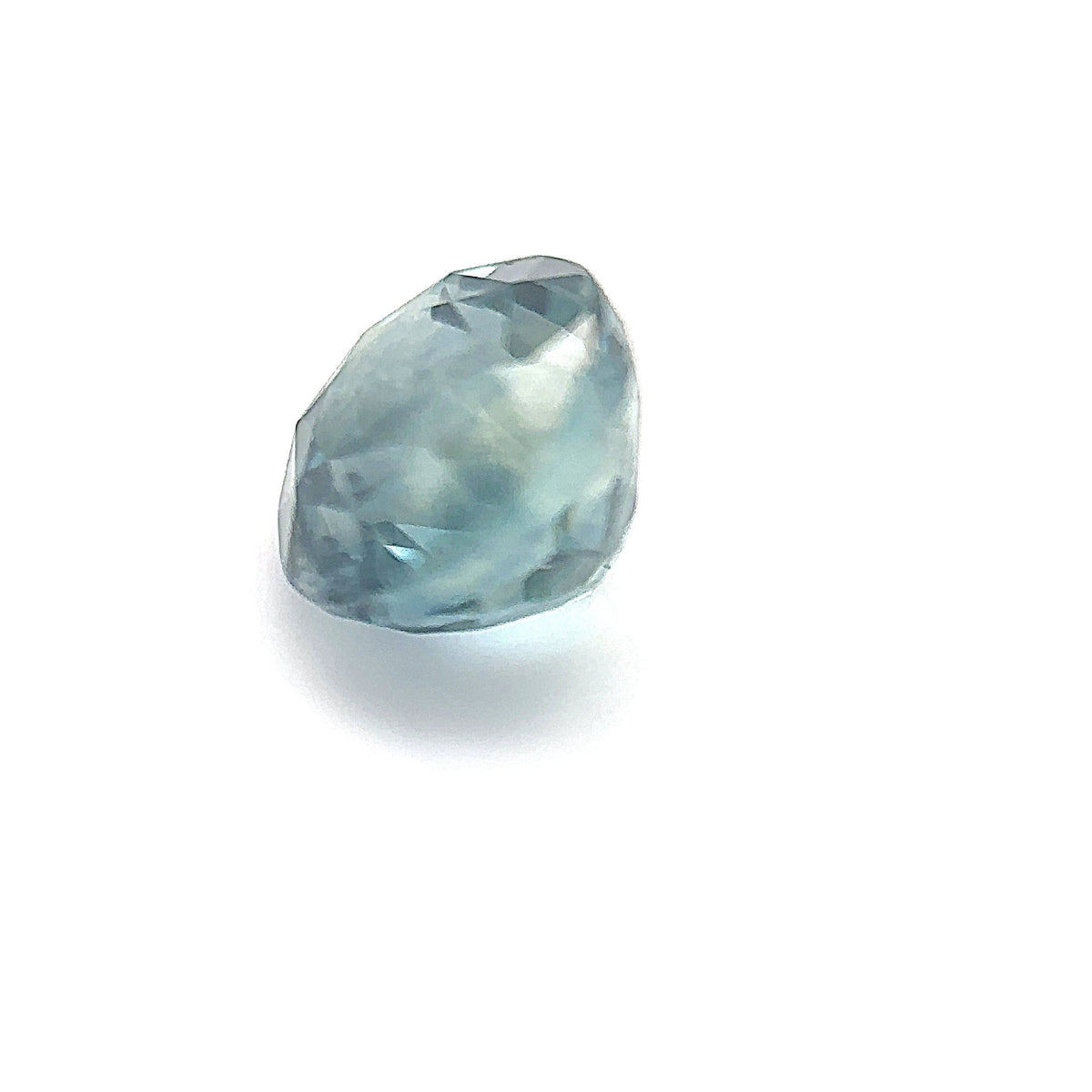 1.21ct Round Shape Montana Sapphire 5.5*4.3mm PS456 Aurora Designer