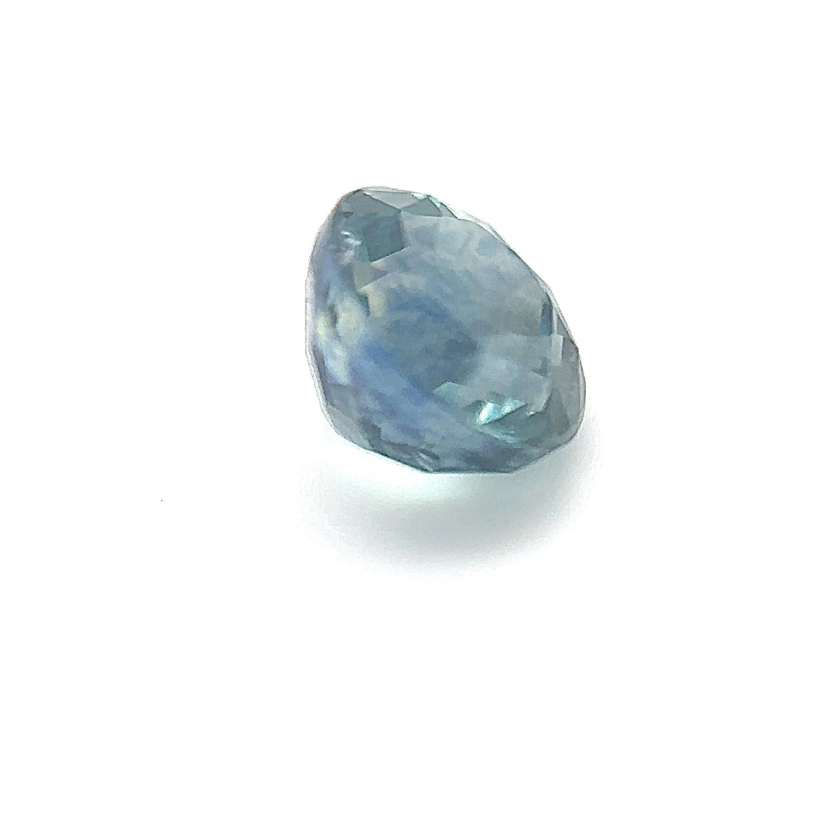1.21ct Round Shape Montana Sapphire 5.5*4.3mm PS456 Aurora Designer
