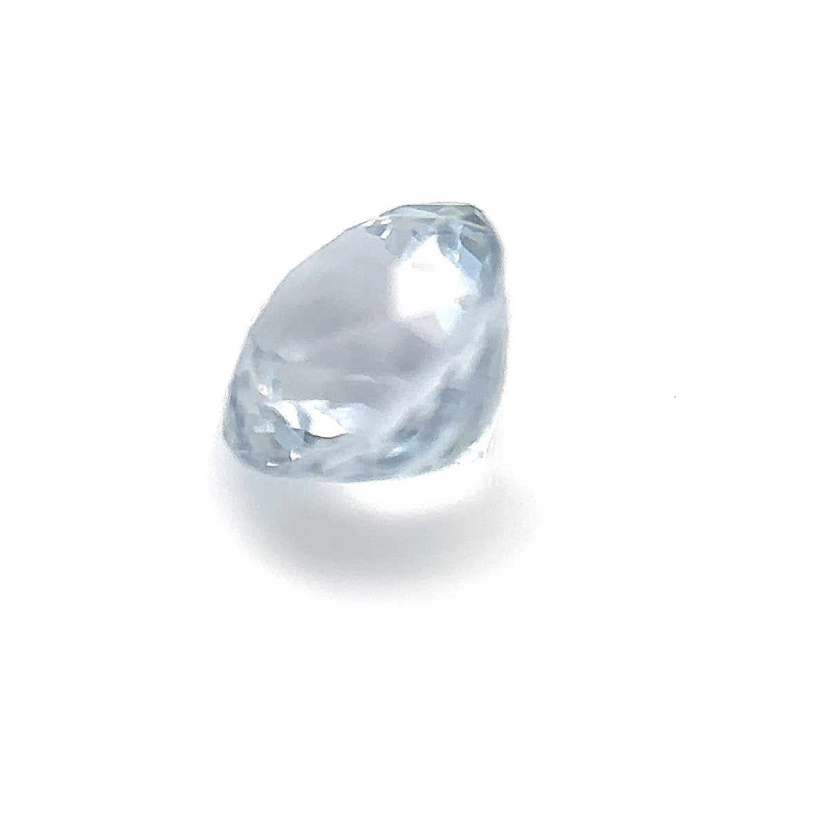 0.95ct Round Shape Montana Sapphire 5.4*3.9mm PS537 Aurora Designer