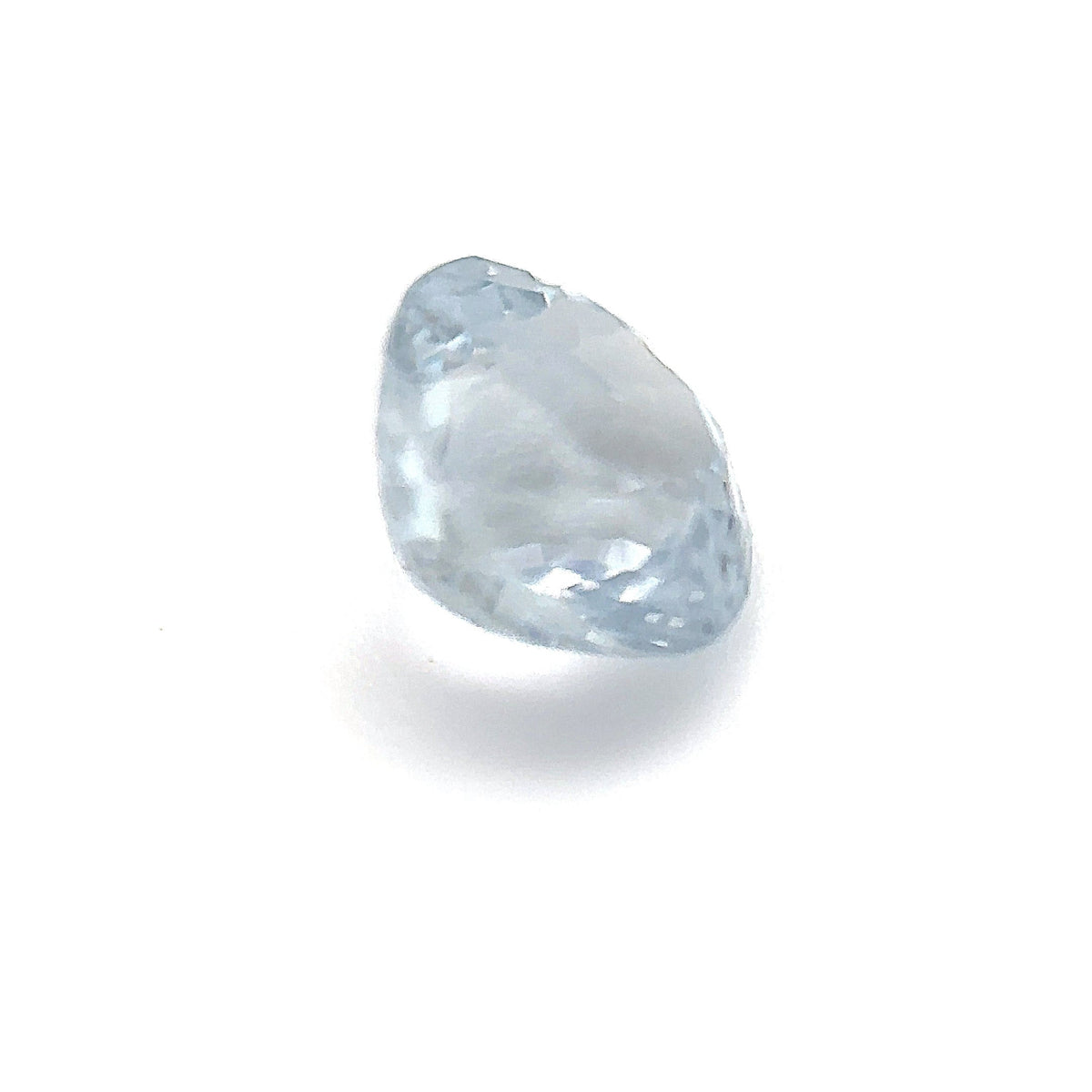 0.95ct Round Shape Montana Sapphire 5.4*3.9mm PS537 Aurora Designer