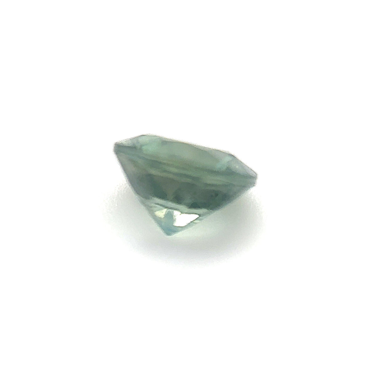 0.67ct Round Shape Montana Sapphire 5.1*3.3mm PS538 Aurora Designer