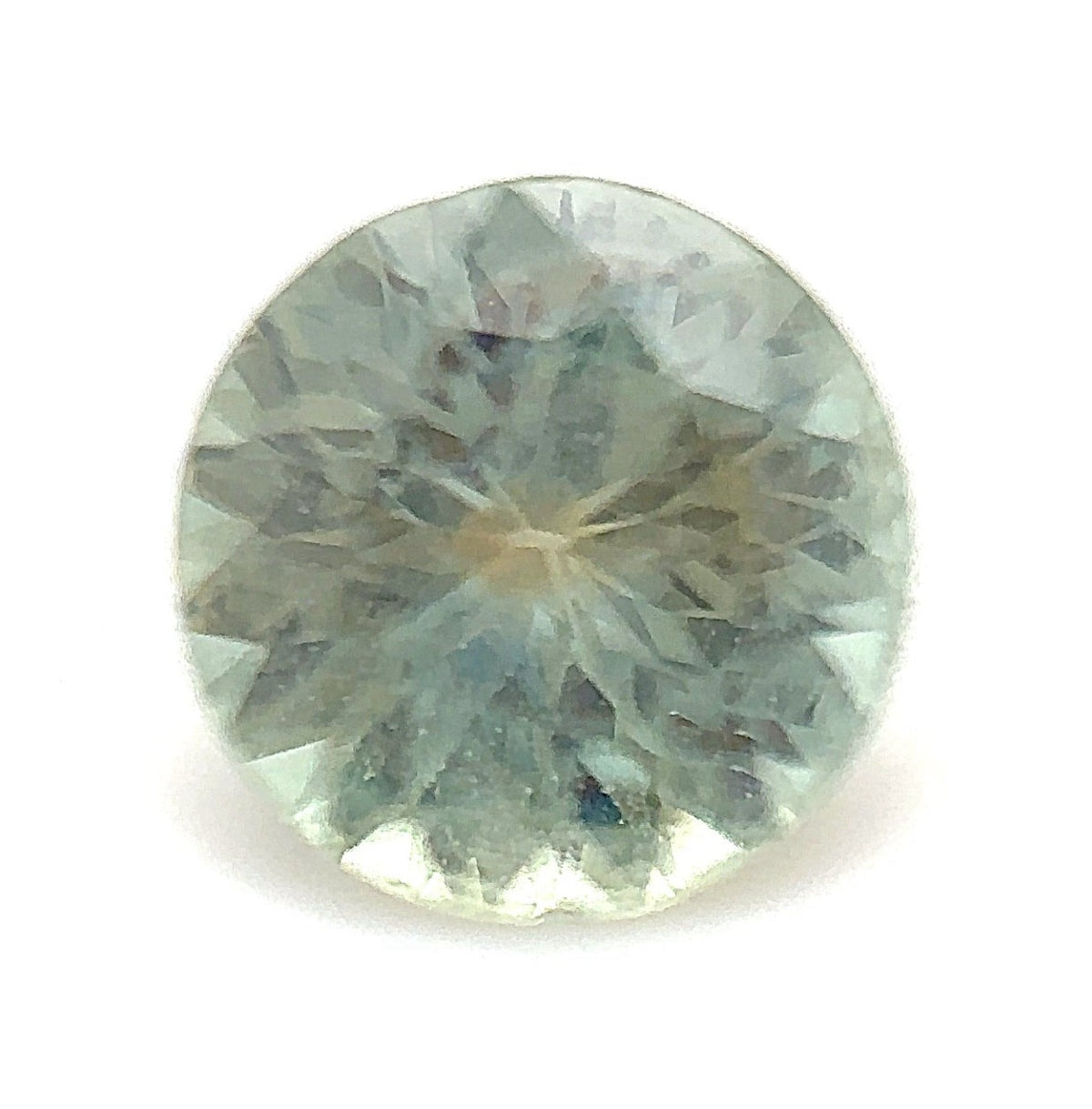 0.6ct Round Shape Montana Sapphire 5.1*3.1mm PS539 Aurora Designer