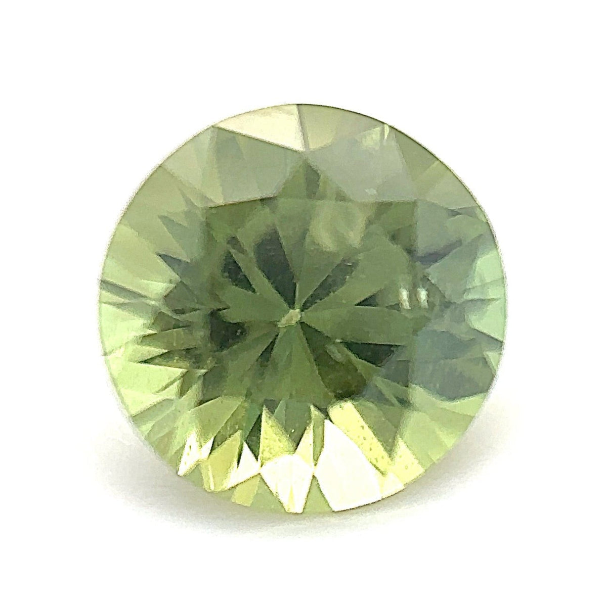 0.62ct Round Shape Montana Sapphire 5.2*3.3mm PS541 Aurora Designer
