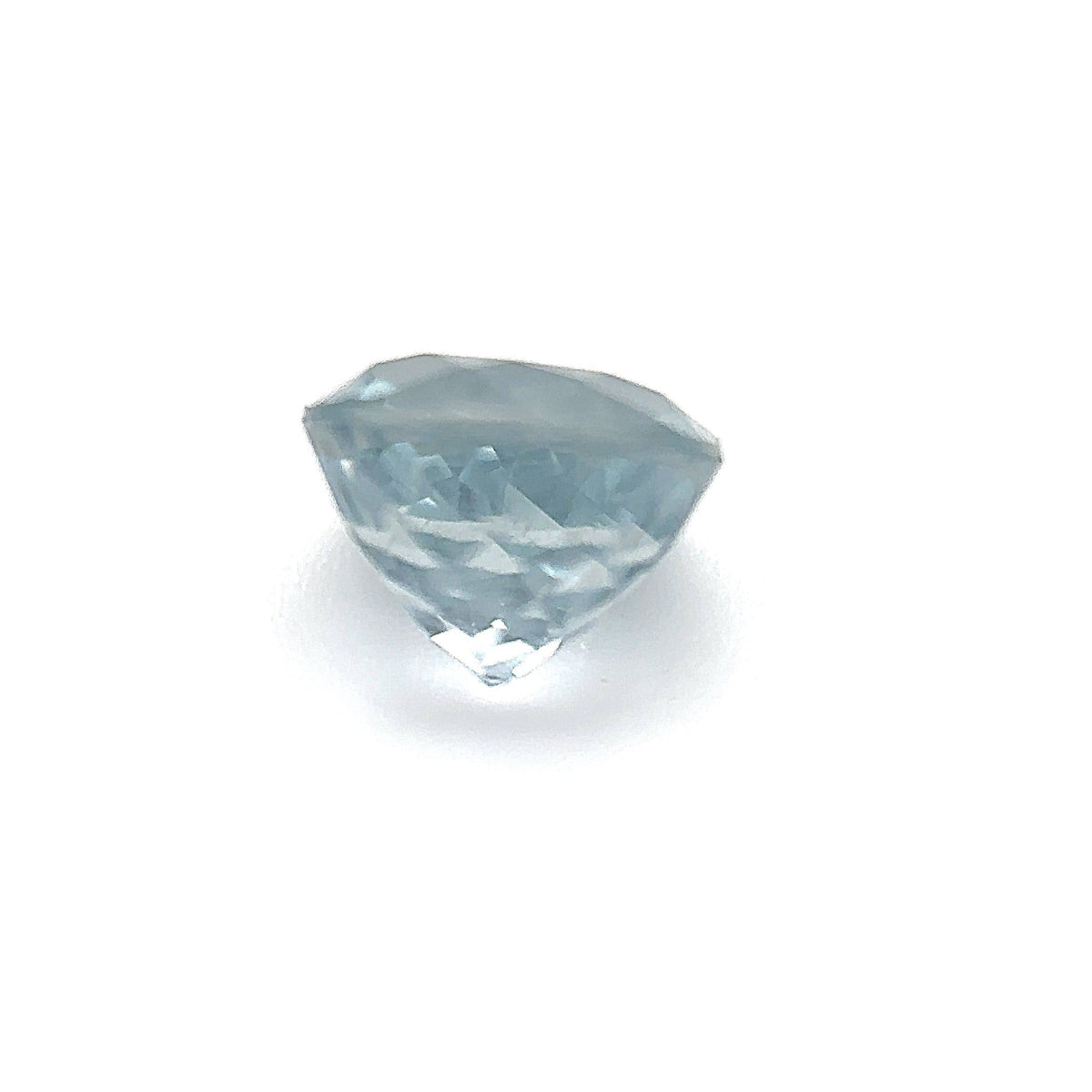 0.79ct Round Shape Montana Sapphire 5.0*3.7mm PS543 Aurora Designer