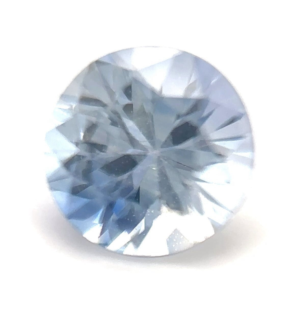 0.6ct Round Shape Montana Sapphire 5.0*3.4mm PS544 Aurora Designer
