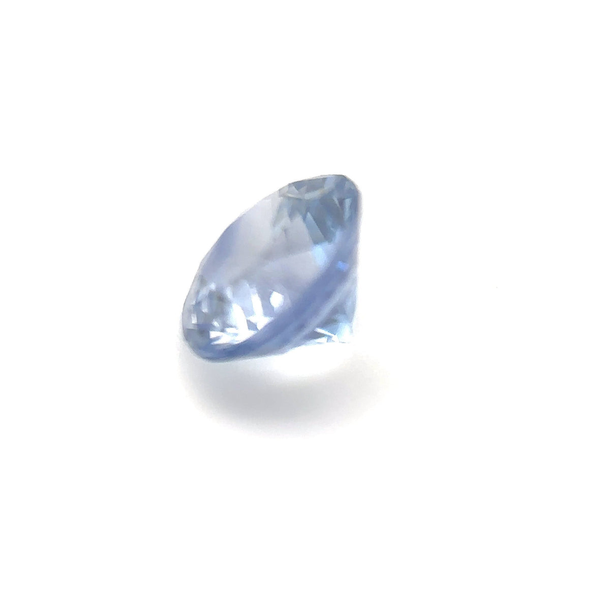 0.6ct Round Shape Montana Sapphire 5.0*3.4mm PS544 Aurora Designer