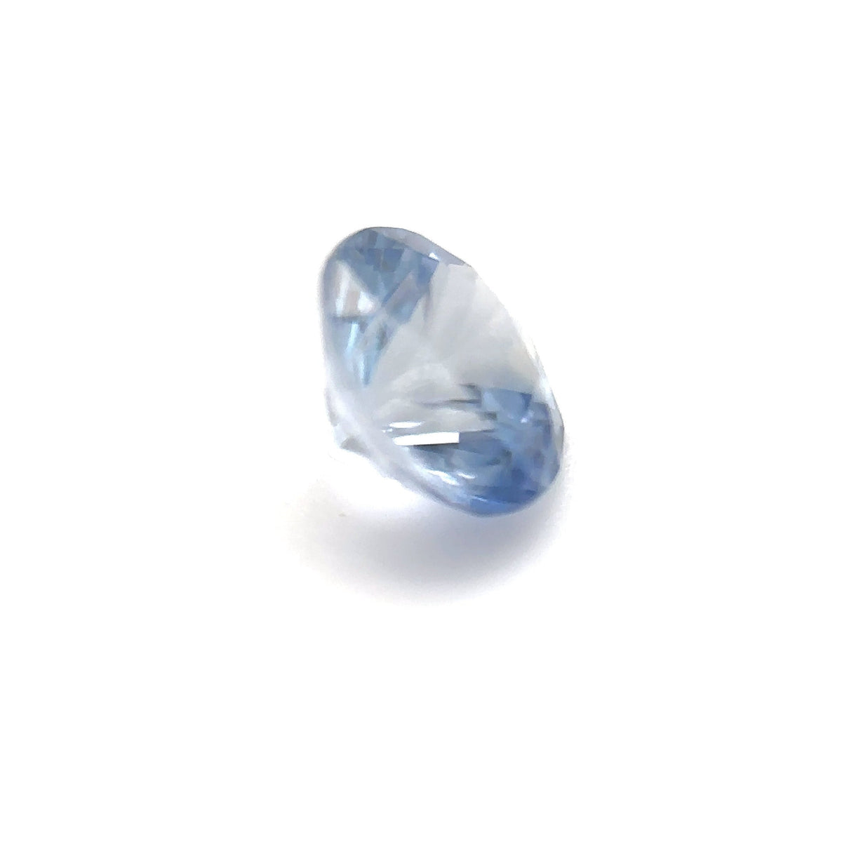 0.6ct Round Shape Montana Sapphire 5.0*3.4mm PS544 Aurora Designer