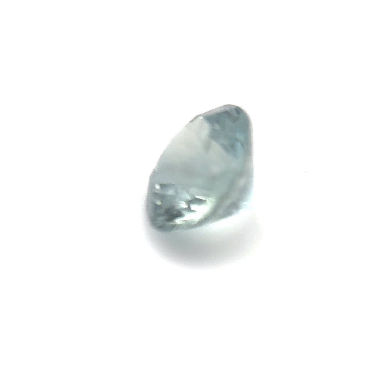 0.67ct Round Shape Montana Sapphire 5.1*3.4mm PS545 Aurora Designer
