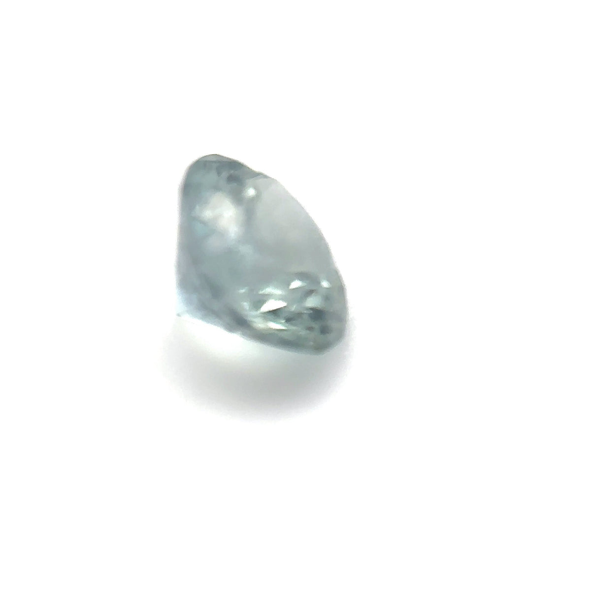 0.67ct Round Shape Montana Sapphire 5.1*3.4mm PS545 Aurora Designer