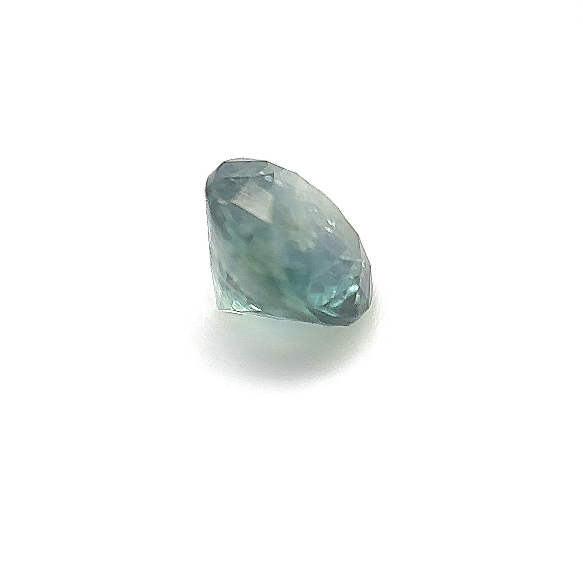 1.01ct Round Shape Montana Sapphire 5.7*4.2mm PS601 Aurora Designer