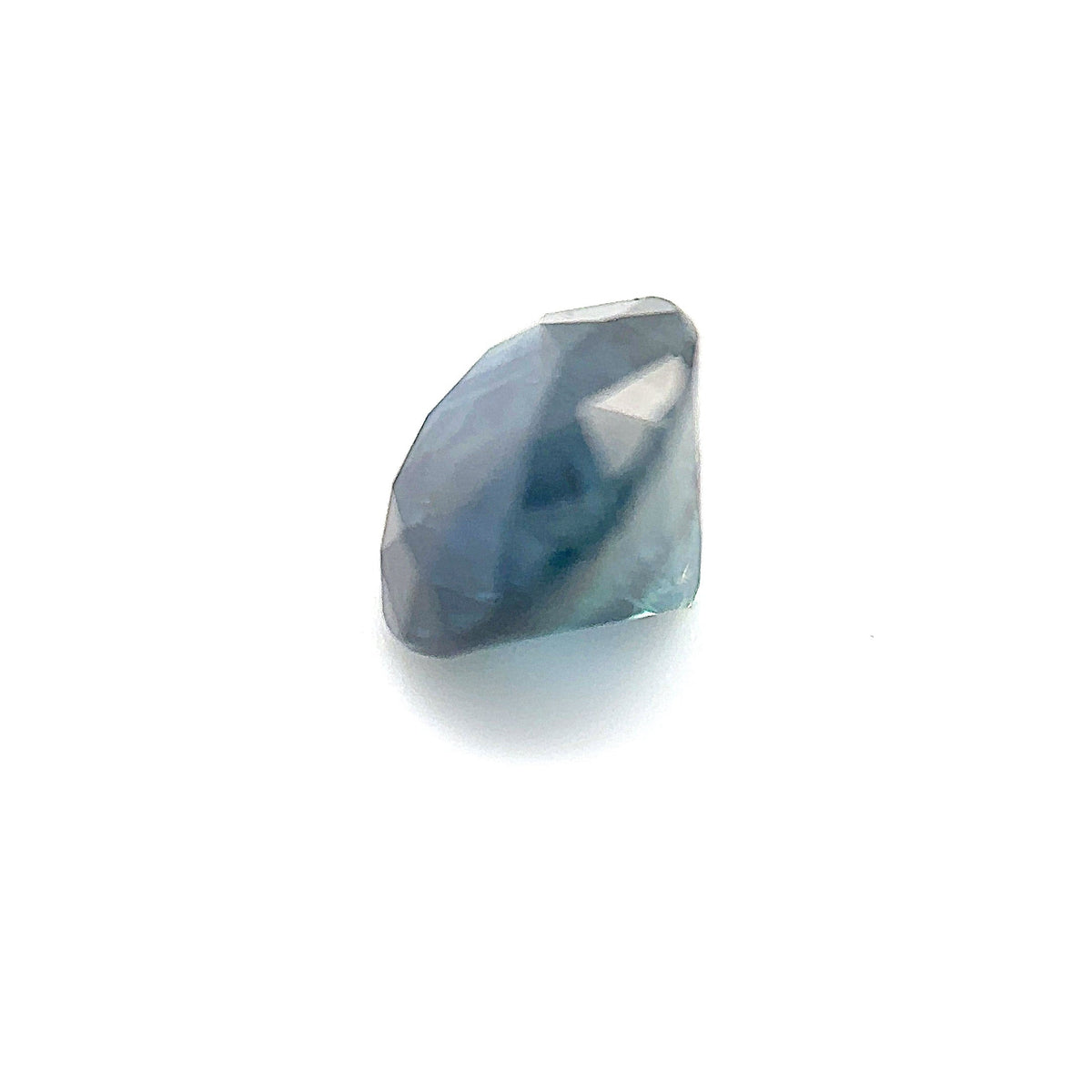 0.9ct Round Shape Montana Sapphire 5.4*4.0mm PS602 Aurora Designer