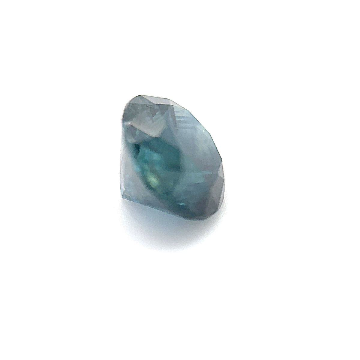 0.9ct Round Shape Montana Sapphire 5.4*4.0mm PS602 Aurora Designer