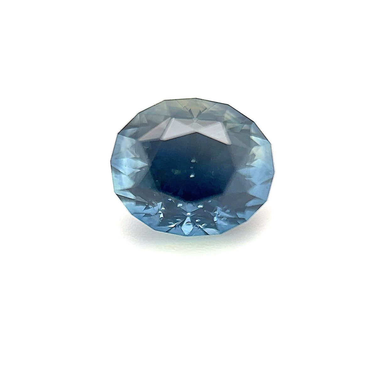 1.32ct Oval Shape Montana Sapphire 6.1*5.2*4.9mm PS606 Aurora Designer