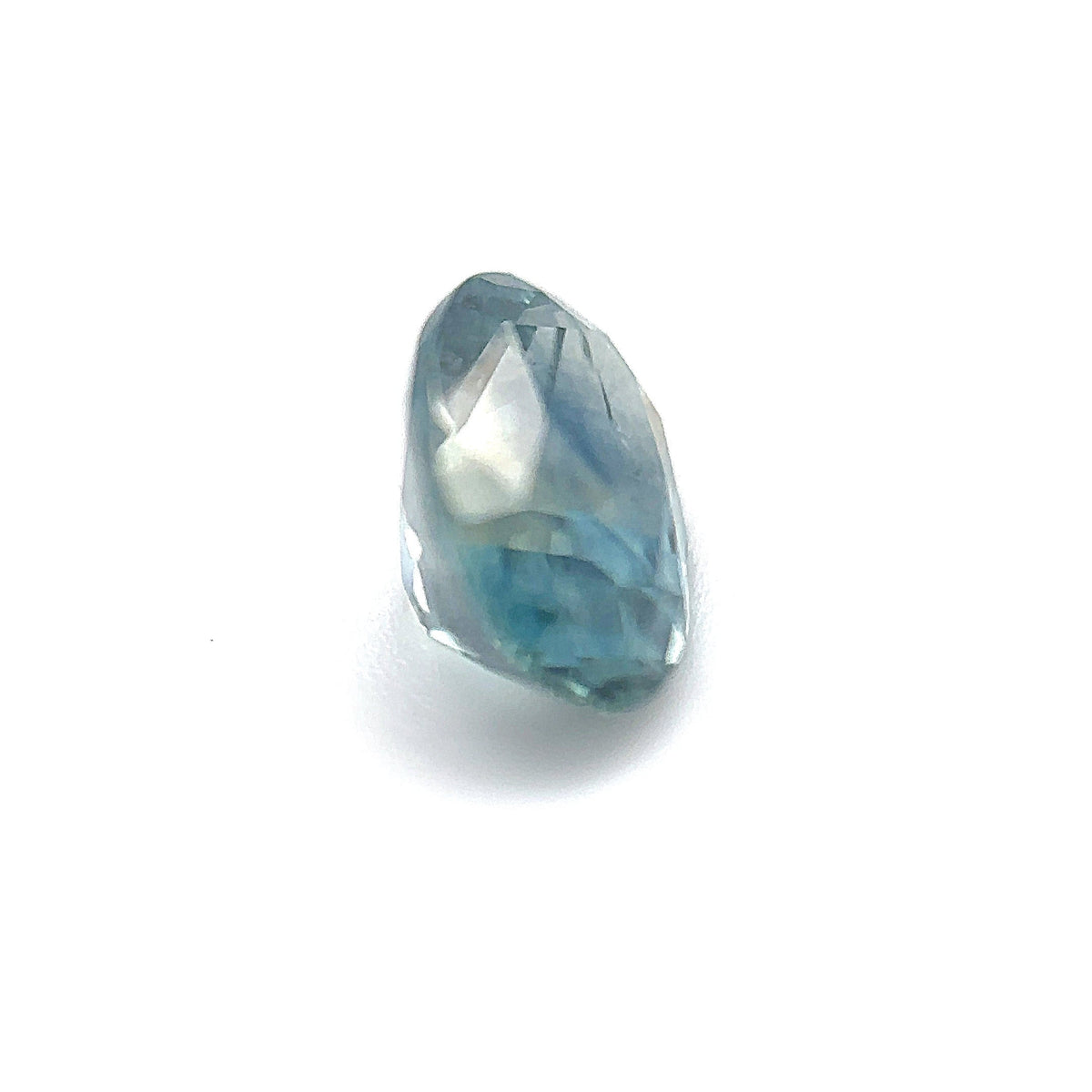 1.01ct Oval Shape Montana Sapphire 6.8*5.0*3.9mm PS607 Aurora Designer