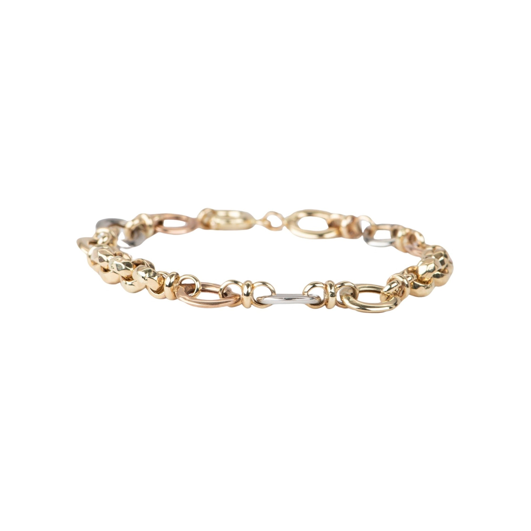 Ca 1970 BAYANIHAN LINK BRACELET, Sterling Silver