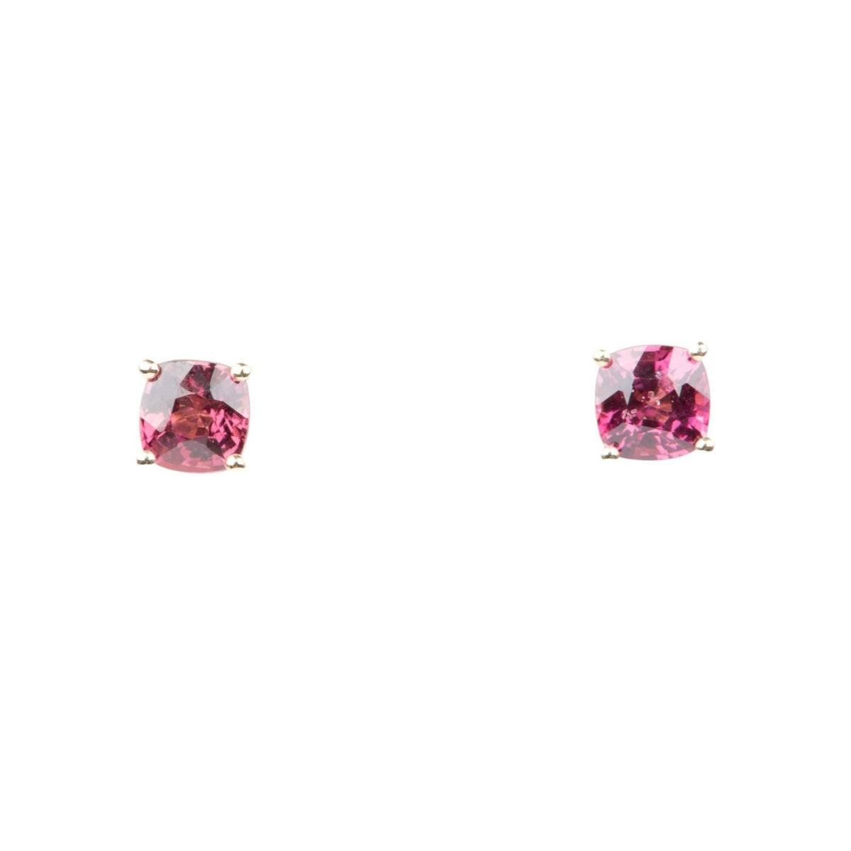 Bright Red Spinel Earrings 14K Gold R3218 Aurora Designer